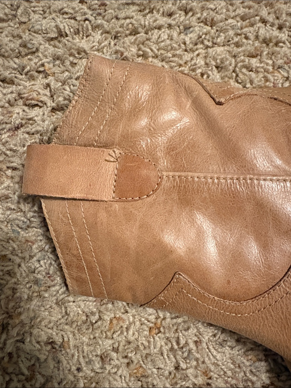 Matisse Tan Western Ankle Booties - Picture 3 of 15